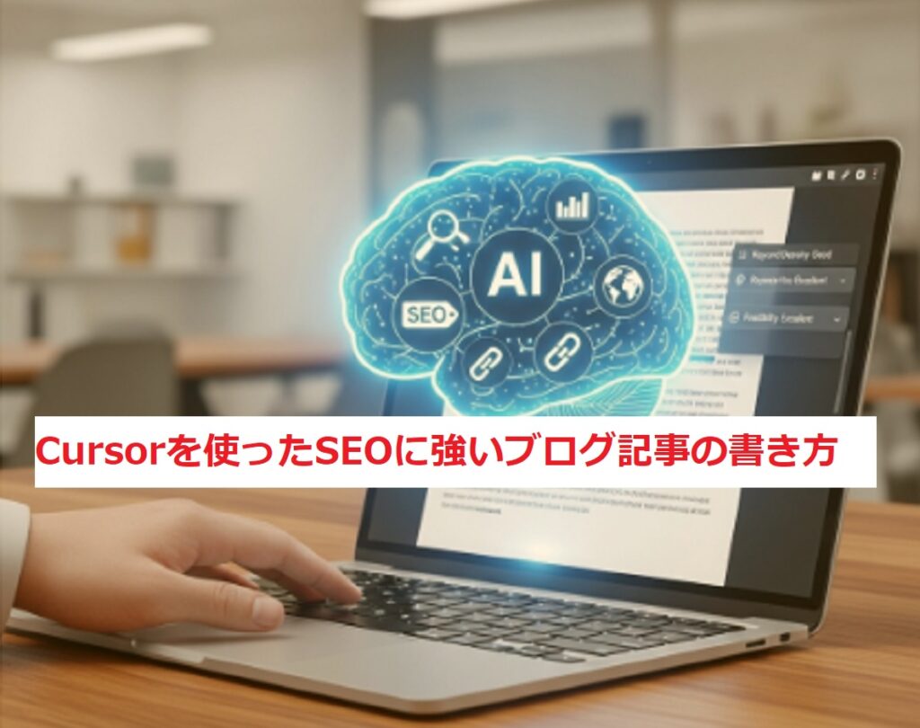 CursorでSEOに強いブログ記事を書こう！〜構成例を活用した実践編〜