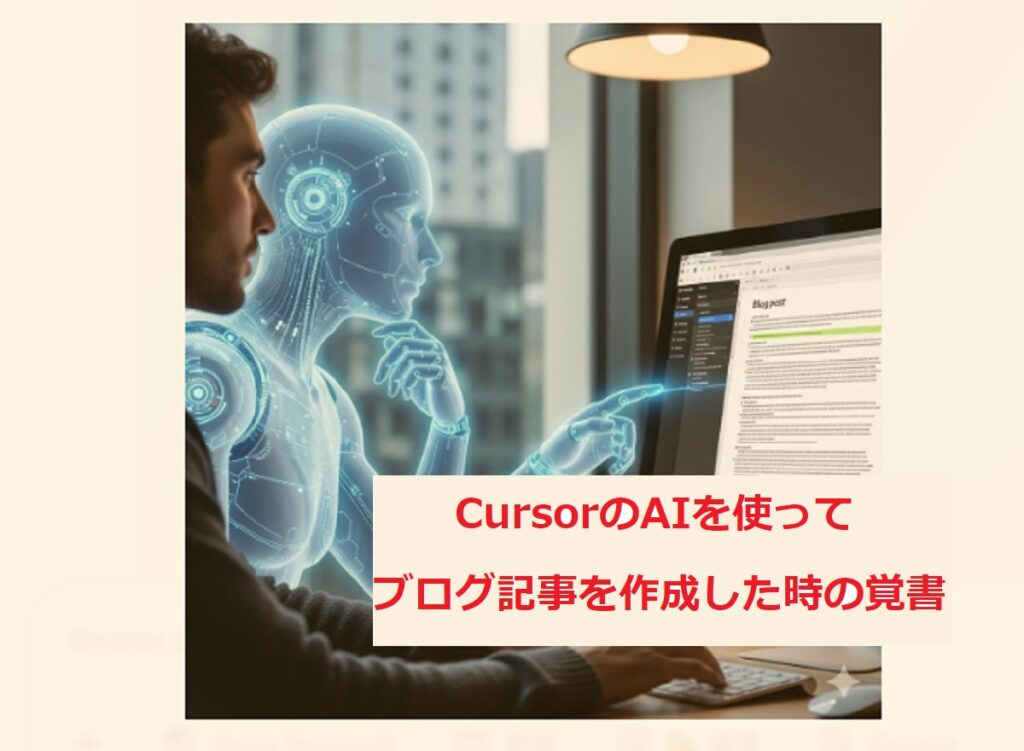具体的なブログ記事を作成した時の覚書：CursorとAIで書く「夏のトレンドスイーツ」