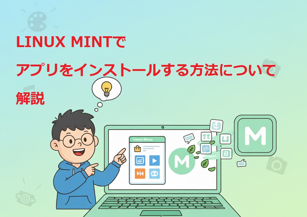 Linux Mintでアプリをインストール方法｜Windowsとの違いは？中学生でもわかる超入門ガイド